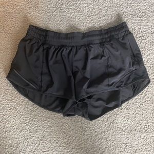 Black Lulu Lemon shorts